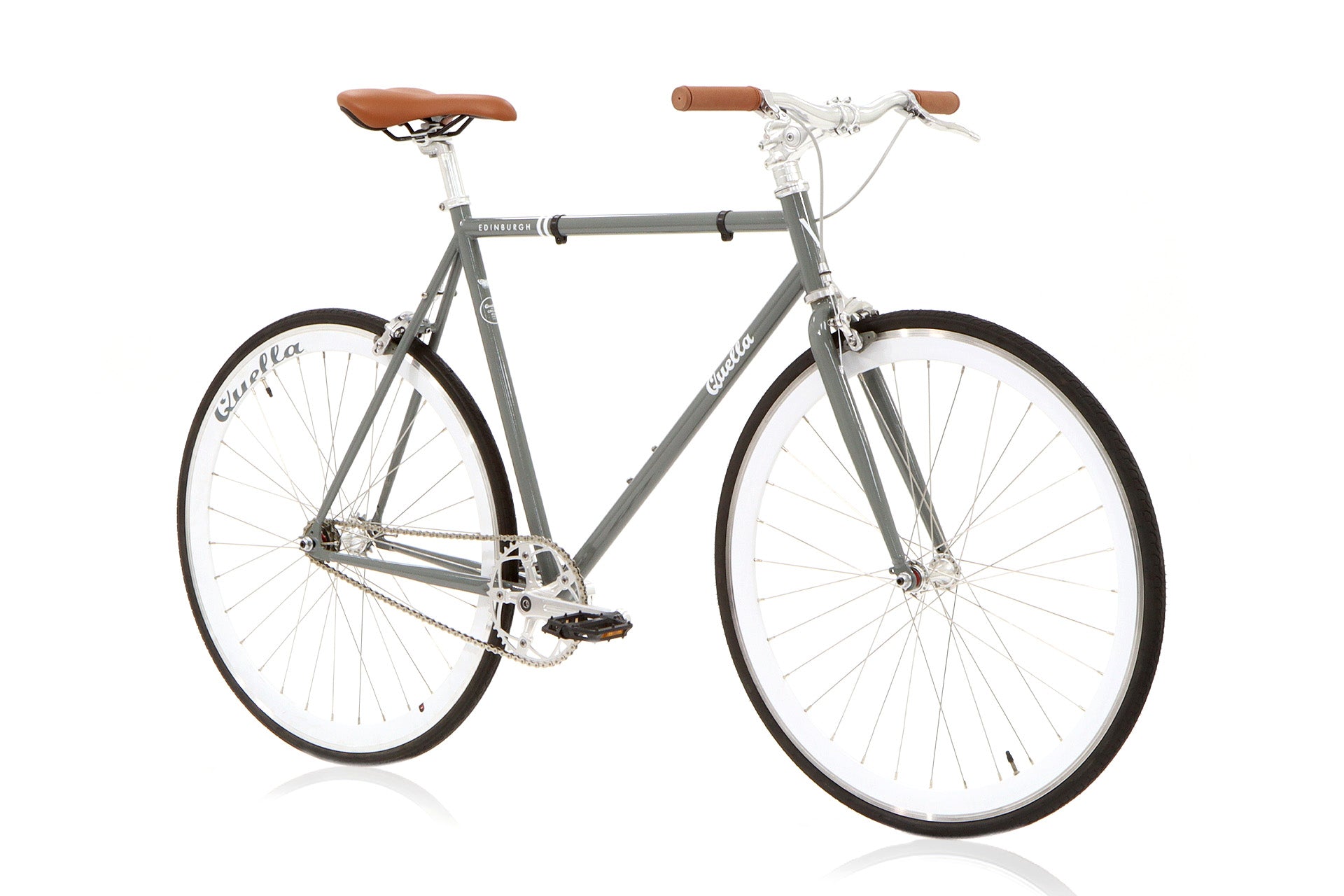 Varsity Edinburgh Classic Single-Speed Bicycle White