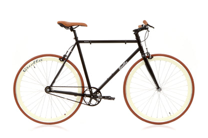 Nero Classic Single-Speed Bicycle - Cappuccino