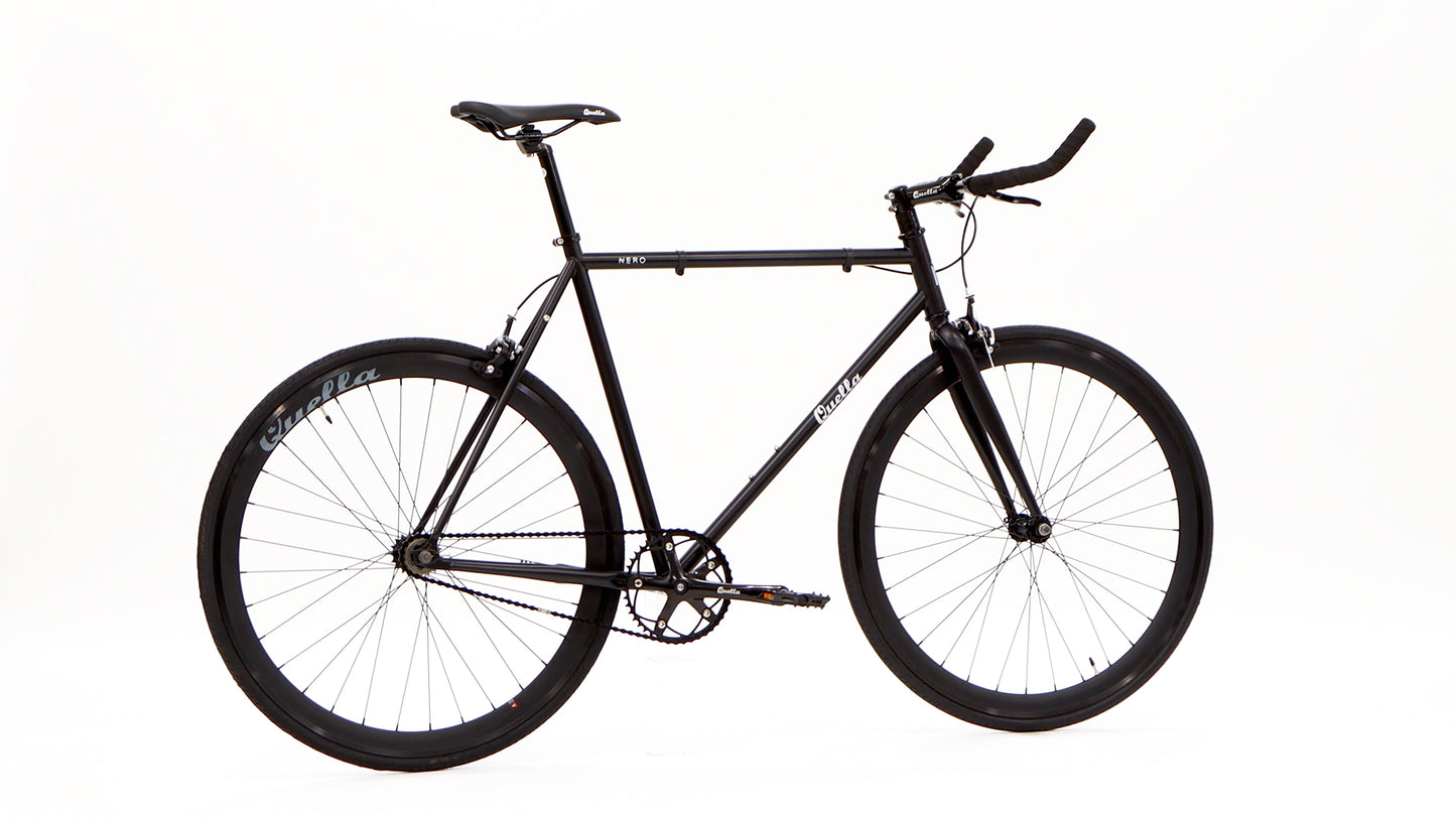 cheap single gear bike Nero Black Single-Speed Bike