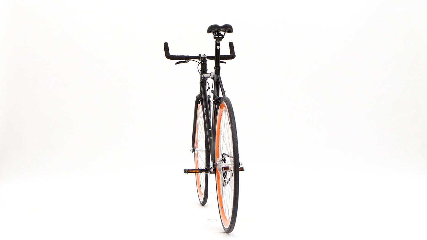 Nero Orange Single Speed Bike