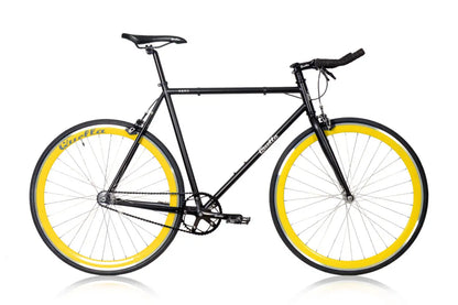 Nero Courier Yellow Single Speed Bike
