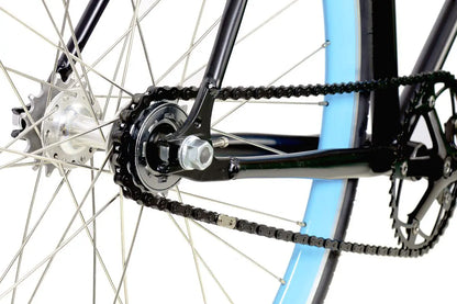 Nero Courier Blue Single-Speed Bike