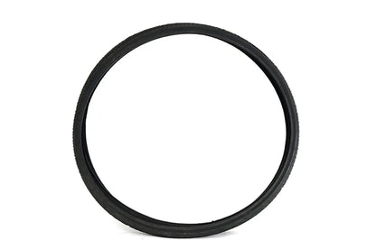 Set of 700mm x 25C Black Kenda Road Tyres (2 x tyres)