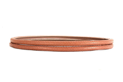700mm x 25C Tan Kenda Road Tyres (Each)
