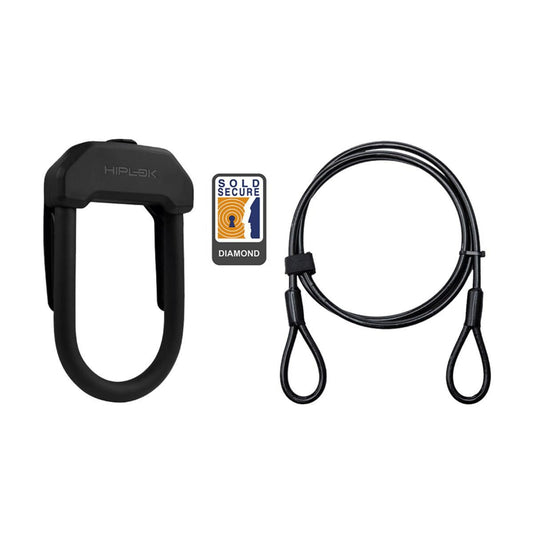 Hiplok DX-Lock Maximum Security Bike Lock with 2m Cable