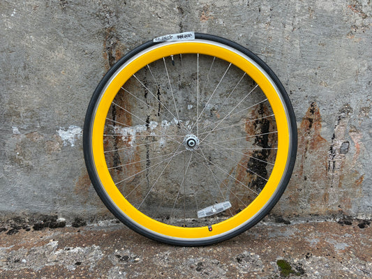 Used yellow front wheel - BWQ002