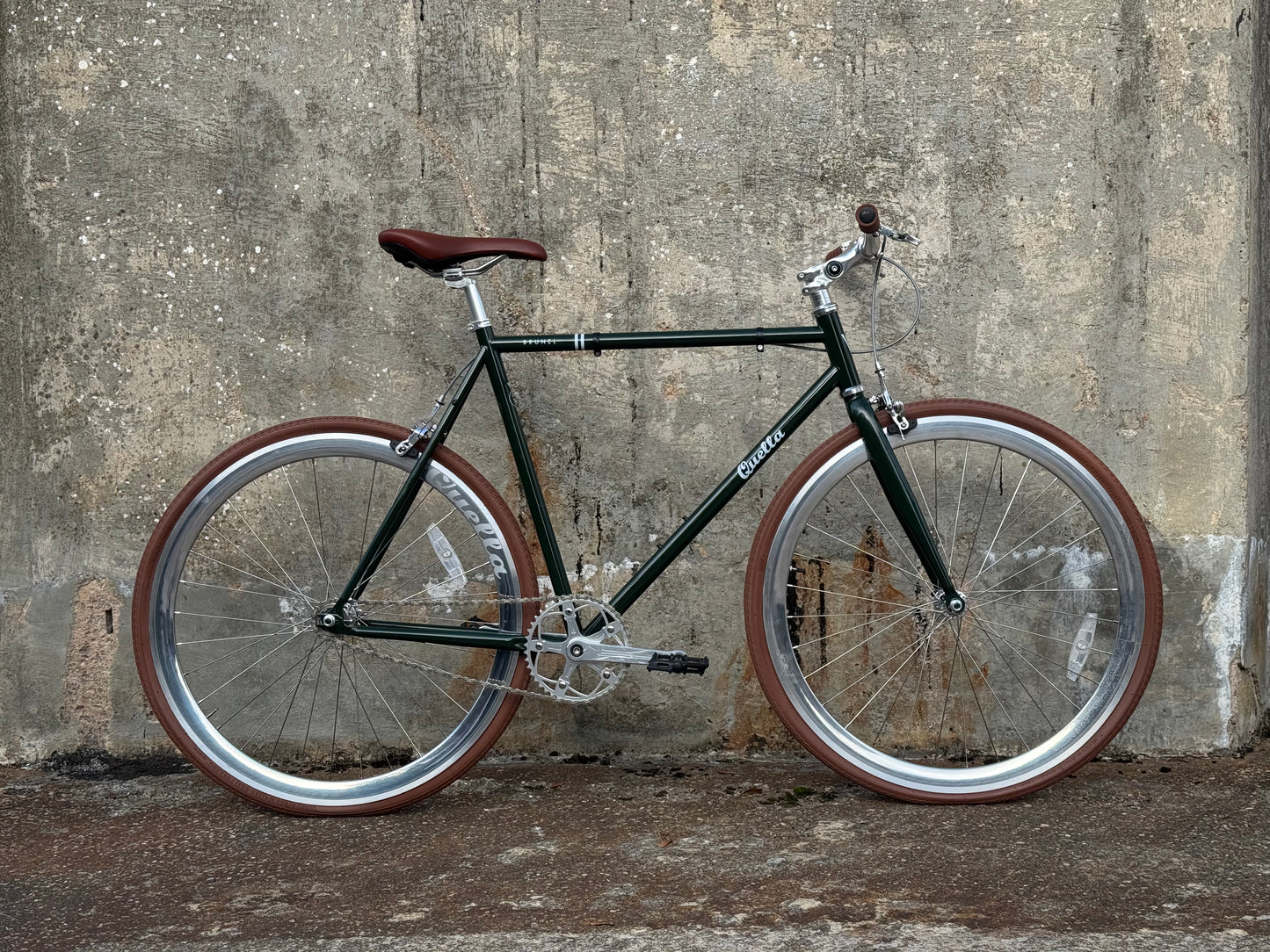 Limited Edition - Varsity Brunel Chrome Single-Speed Bicycle