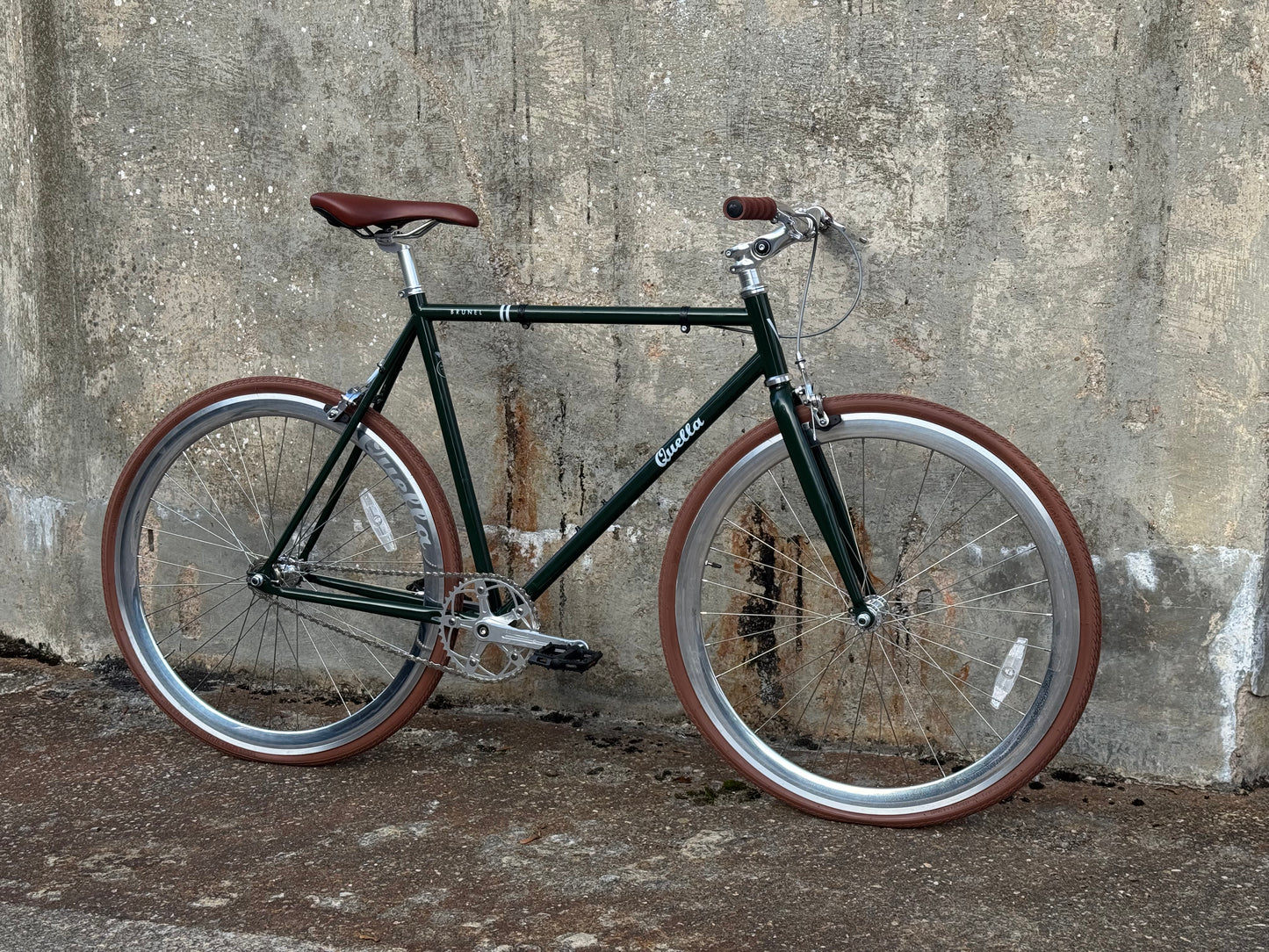 Limited Edition - Varsity Brunel Chrome Single-Speed Bicycle