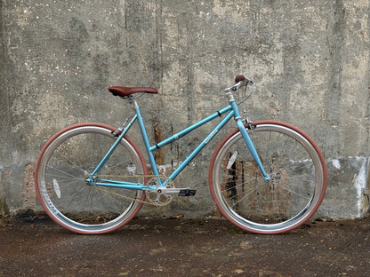 Limited Edition Step Through Cambridge Chrome – Single-Speed Bicycle