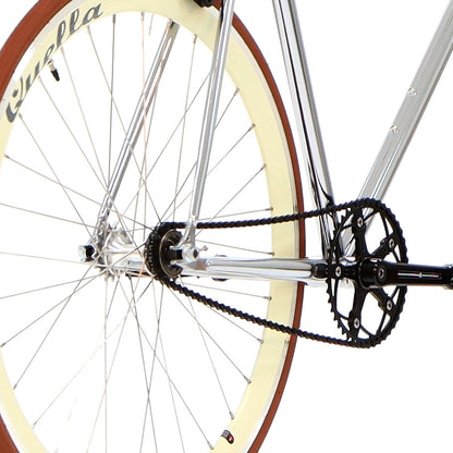 Imperial Courier Single-Speed Bicycle - Cappuccino
