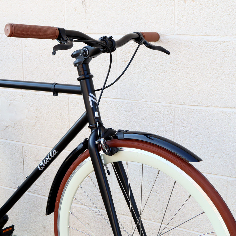 Quella fitted mudguards 'detachable'