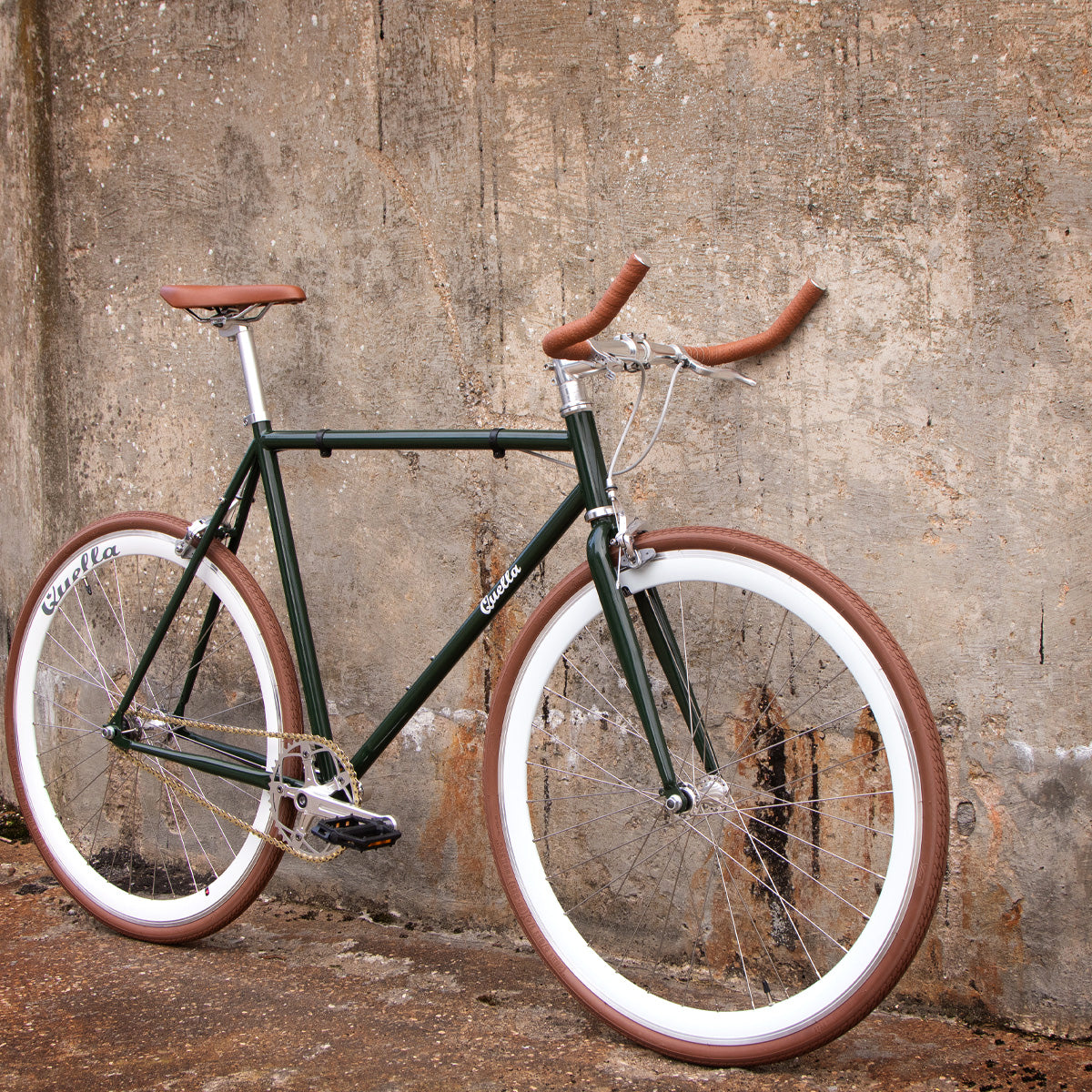 'One-Off' British Racing Green with Tan Trim 58cm (BHQ0034)