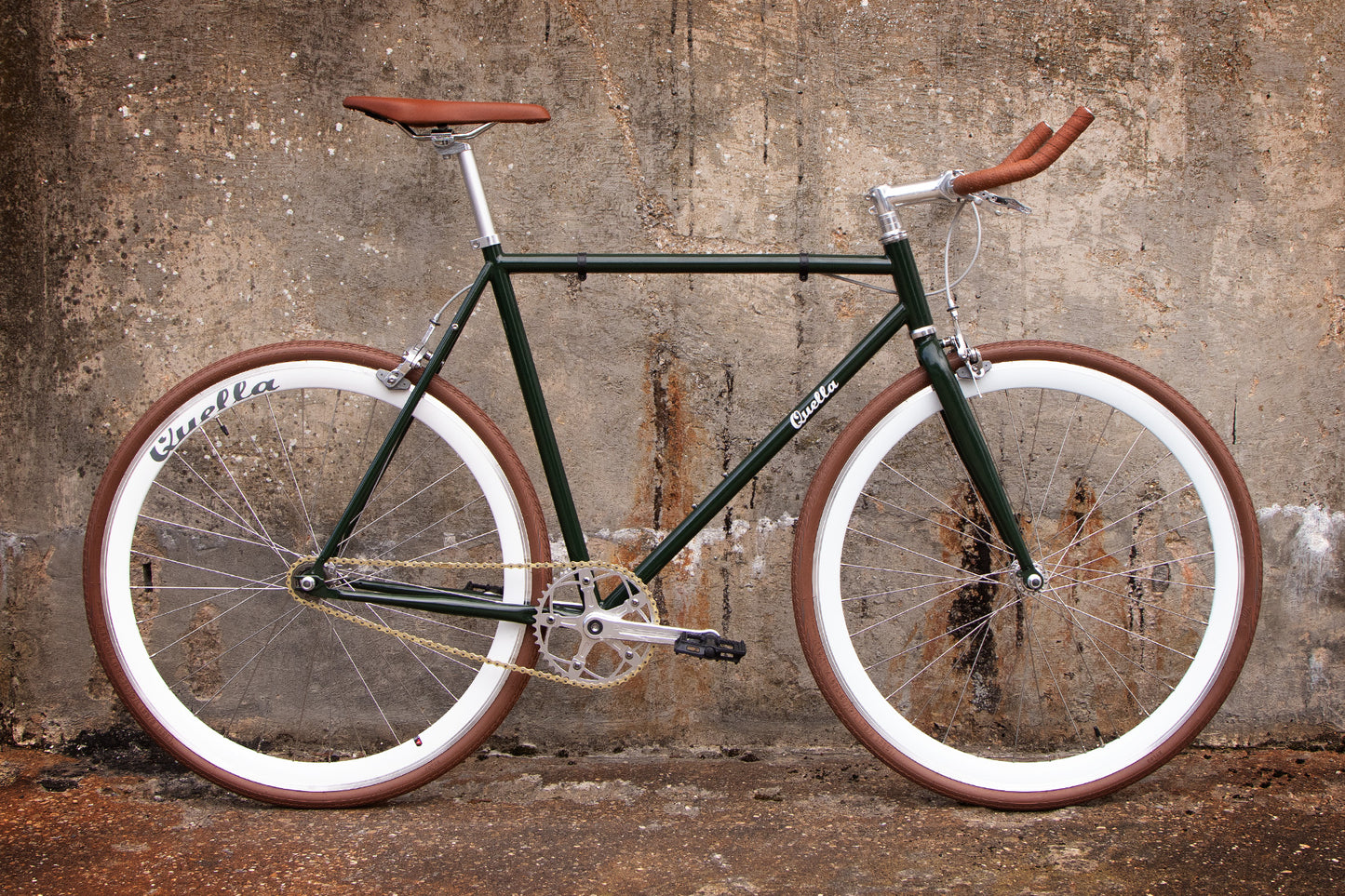 'One-Off' British Racing Green with Tan Trim 58cm (BHQ0034)