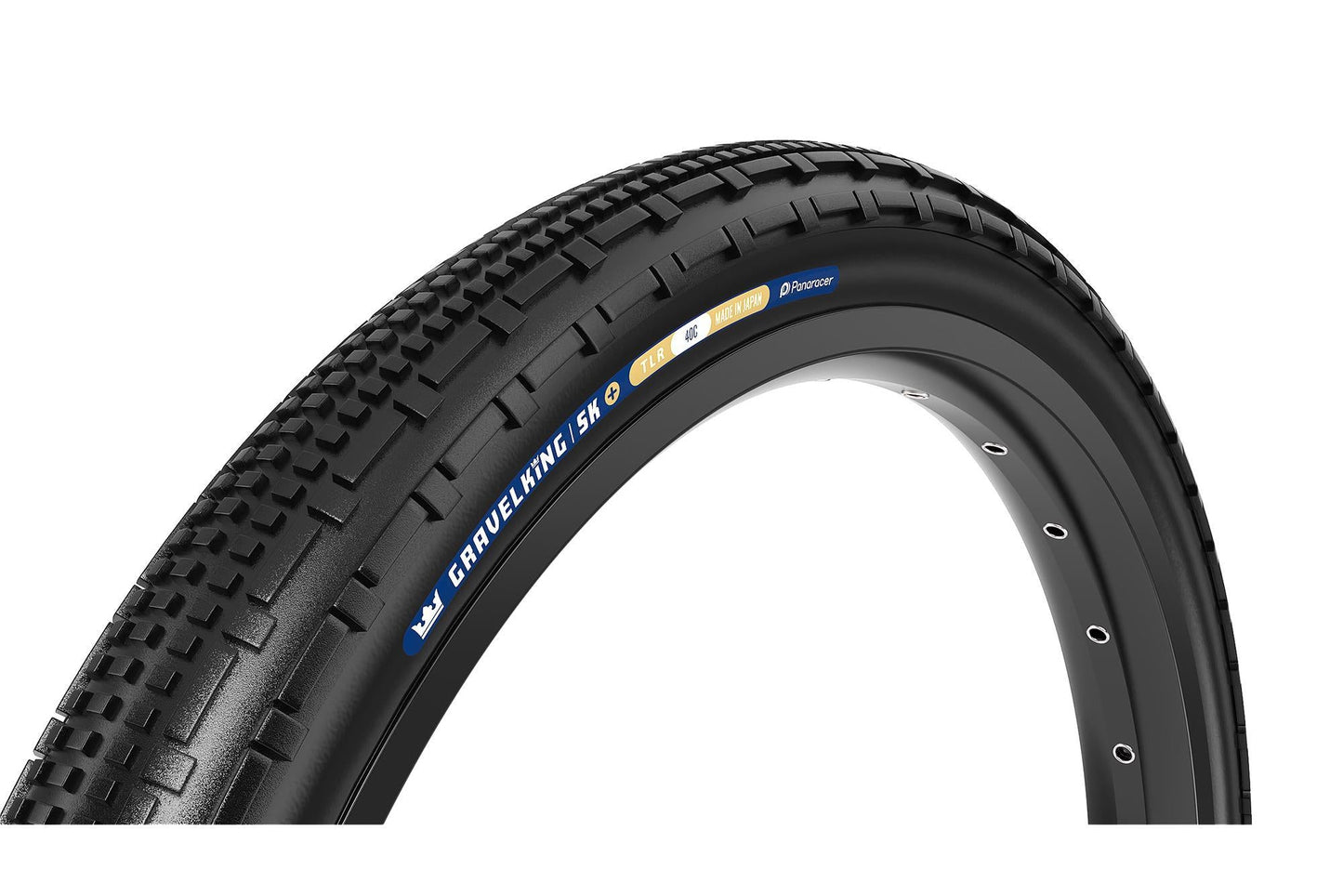 700 x 30C Panaracer GravelKing Folding Tyre - Black / Tan (Set of 2)
