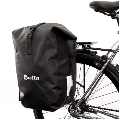Quella Black Pannier Bag
