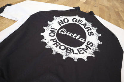 Quella 'No Gears, No Problems' Short Sleeve Cycling Jersey