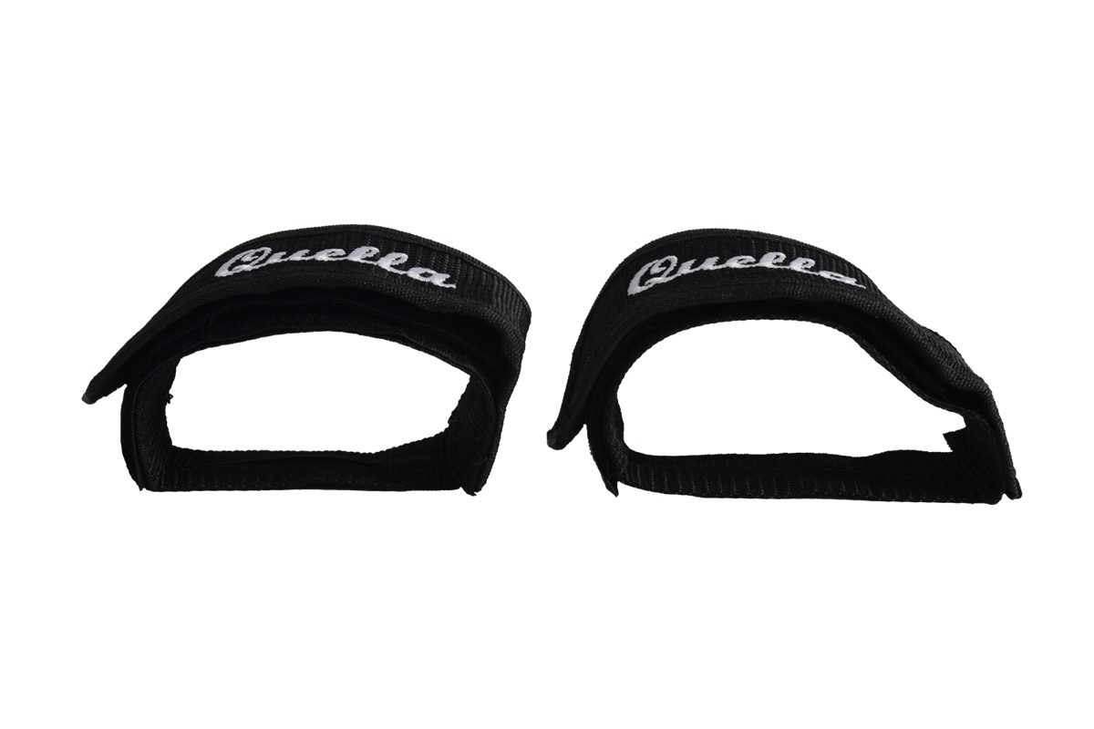 Horizontal pedal strap