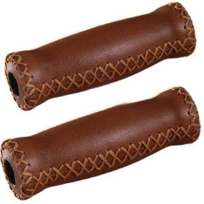 RavX EZ HIDE Handlebar Grips - BROWN (Pair)