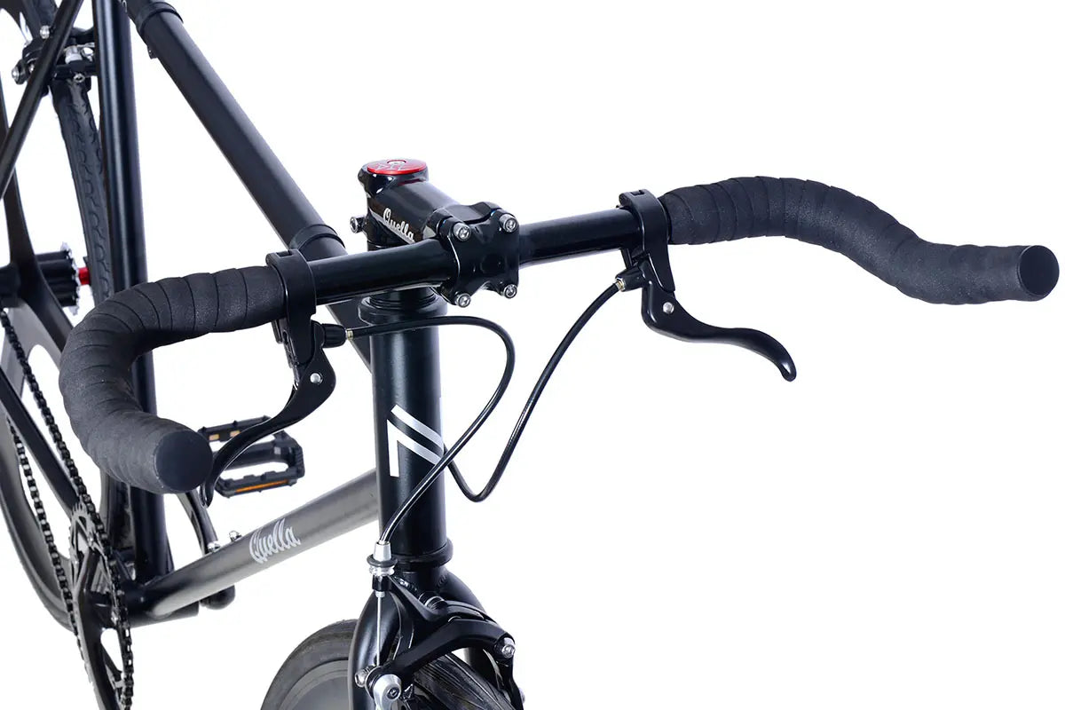 Quella Stealth Black Mk3 Urban Fixed Gear Bicycle