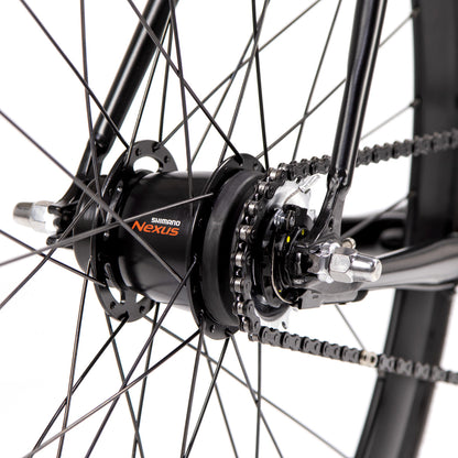 Nero Classic Geared Bicycle - Black