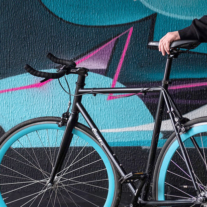 Nero Courier Blue Single-Speed Bike