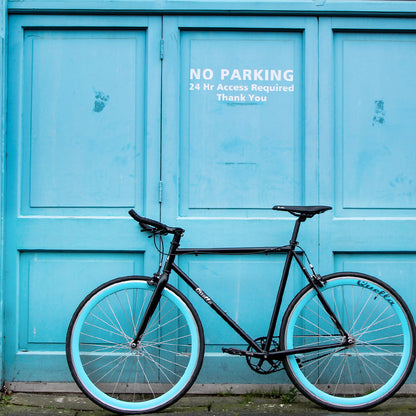 Nero Courier Blue Single-Speed Bike