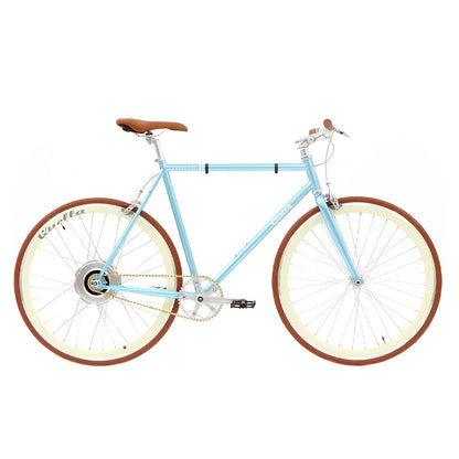 Varsity Cambridge Classic Electric Bicycle - Cream