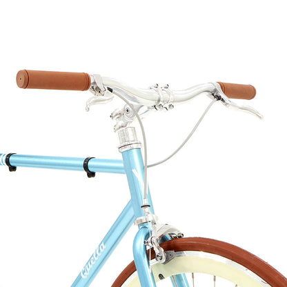 Varsity Cambridge Classic Electric Bicycle - Cream