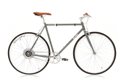 Varsity Edinburgh Classic Electric Bicycle - White
