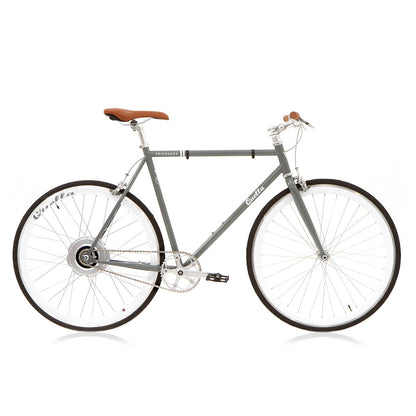 Varsity Edinburgh Classic Electric Bicycle - White