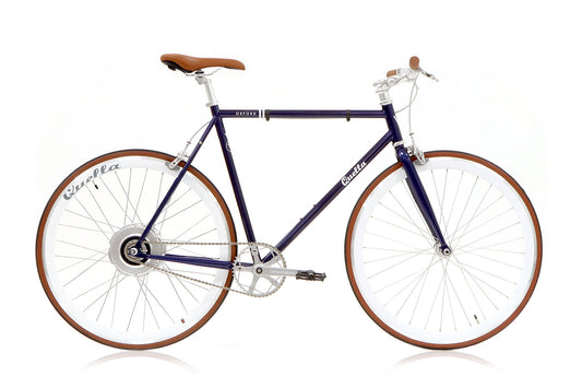 Varsity Oxford Classic Electric Bicycle - White