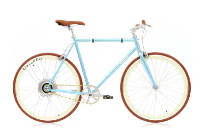 Varsity Cambridge Classic Electric Bicycle - Cream