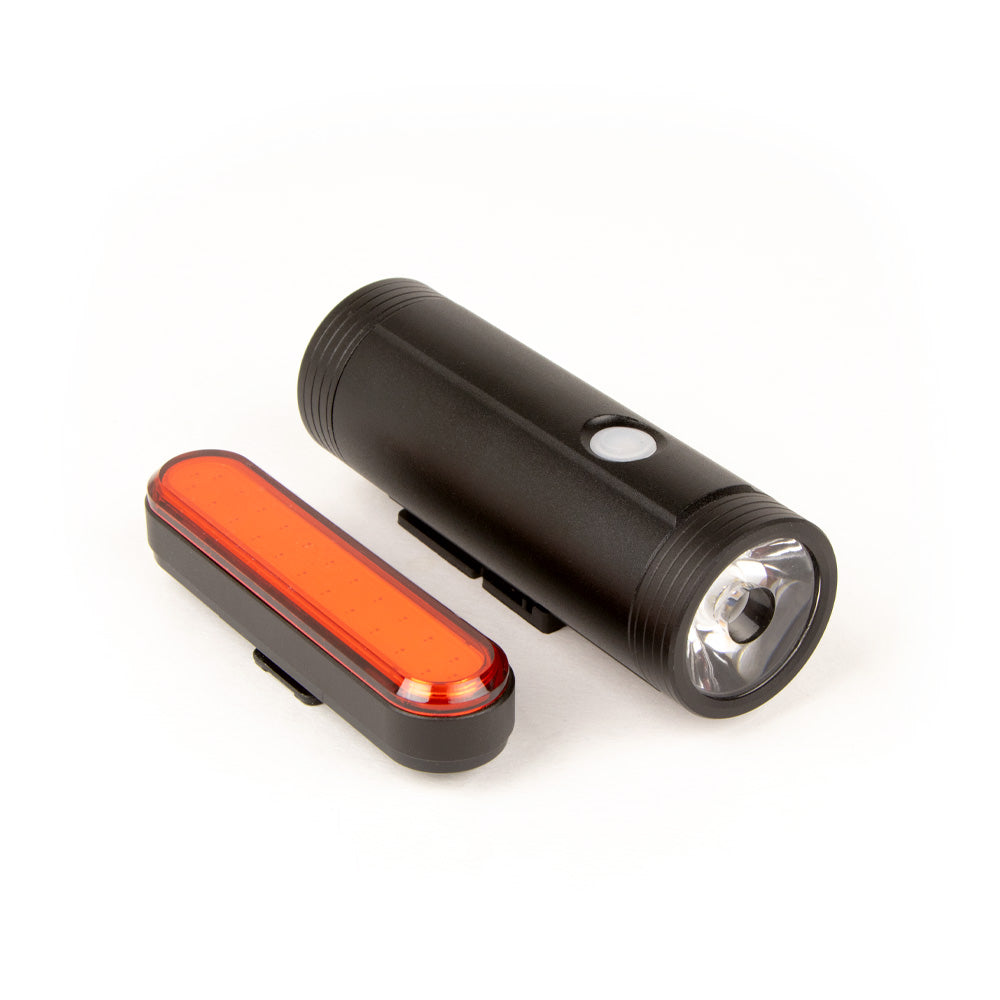 Quella Premium Rechargeable Front Rear Light Set